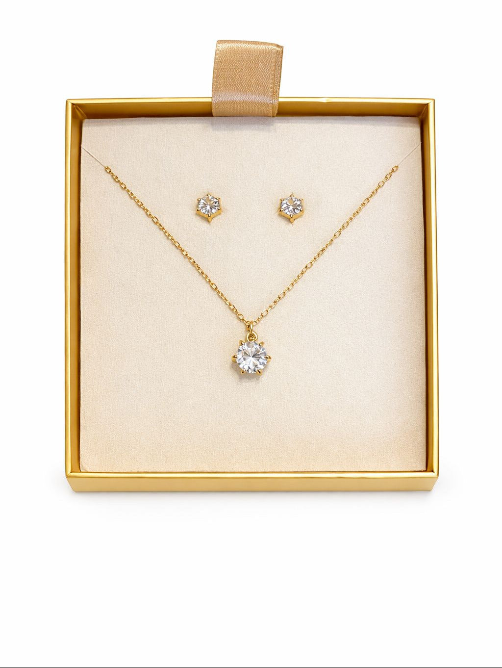 CONJUNTO (collar & pendientes)