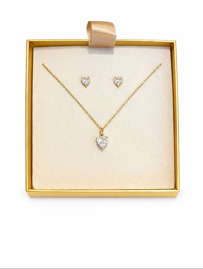 CONJUNTO (collar & pendientes)