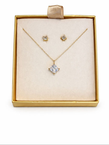 CONJUNTO (collar & pendientes)